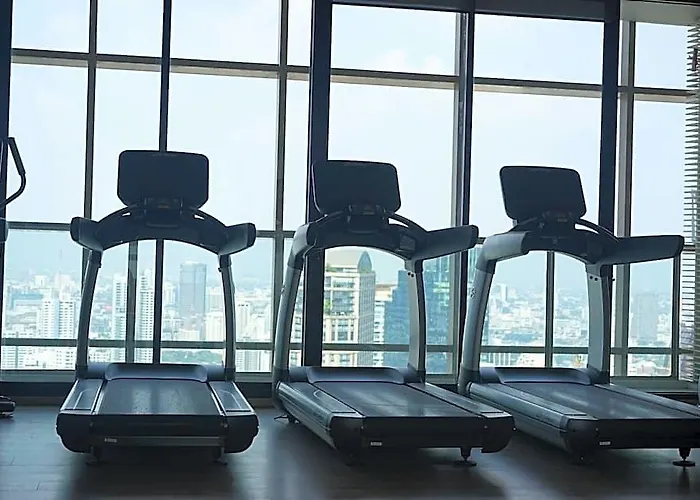 Rooftop Pool Gym Luxury Cozy 1br 1170@phromphong バンコク都